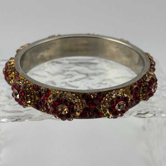 Red and Gold XOXO Metal Bracelet - Picture 4 of 4
